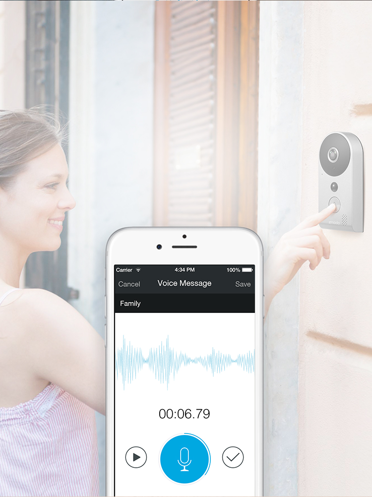 Zmodo greet smart wifi 2024 doorbell